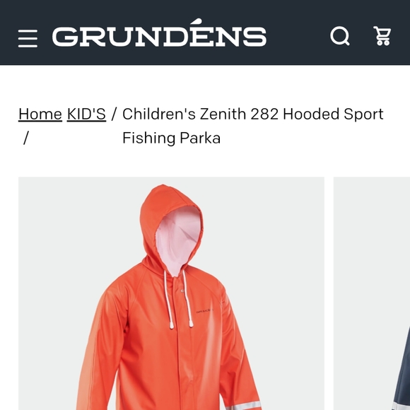 282 Hooded Sport Fishing Parka from Valdez Alaska Zenith M 8 - Picture 10 of 10